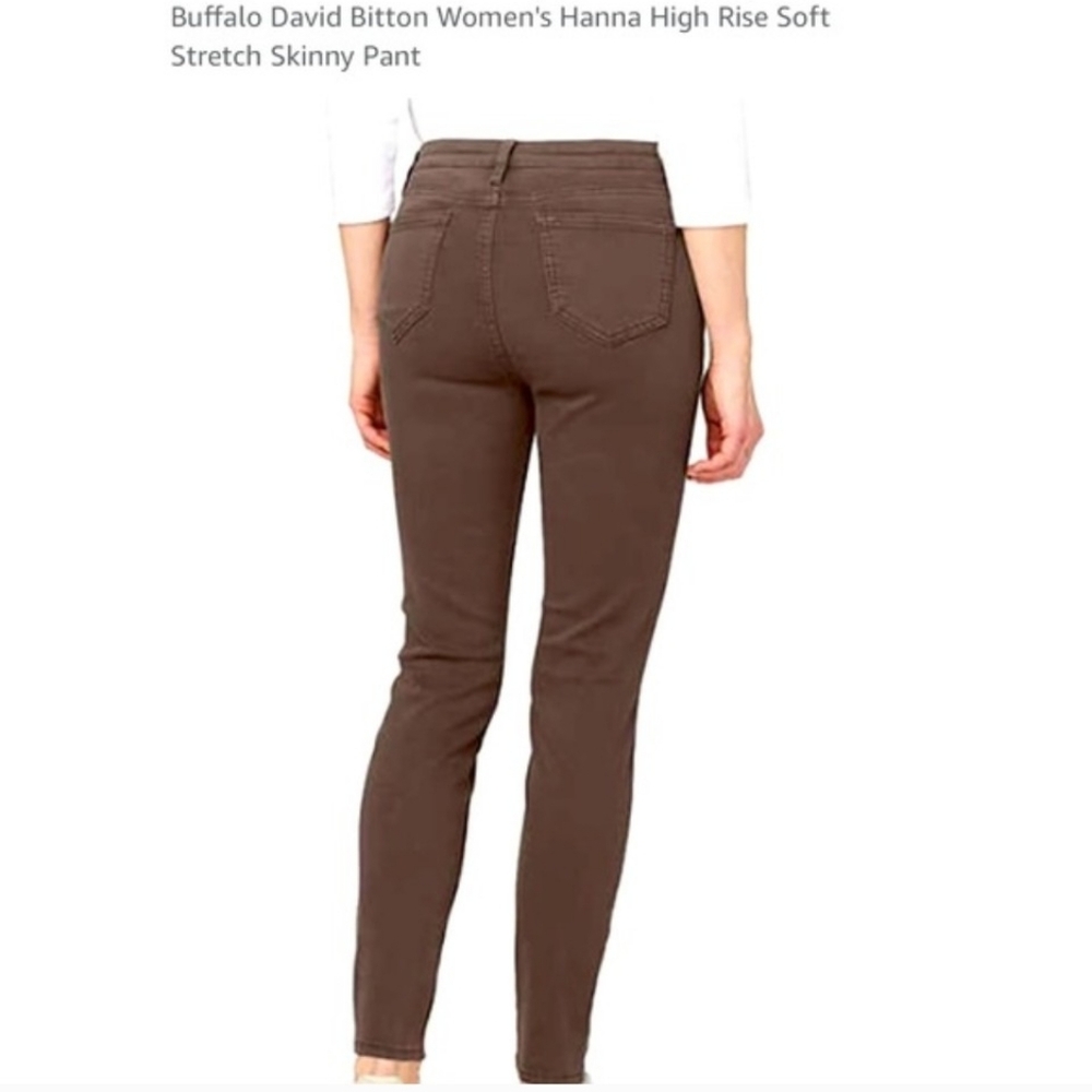 EUC•Buffalo David Bitton Women's Hannah High-Rise Skinny Leg Stretch Pants•8/29